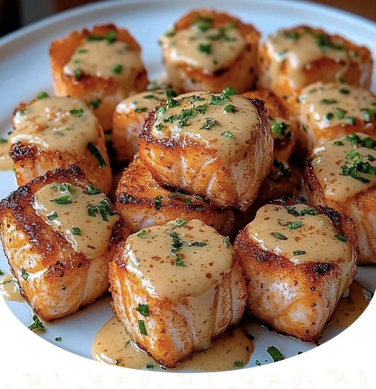 Crispy Bang Bang Salmon Bites